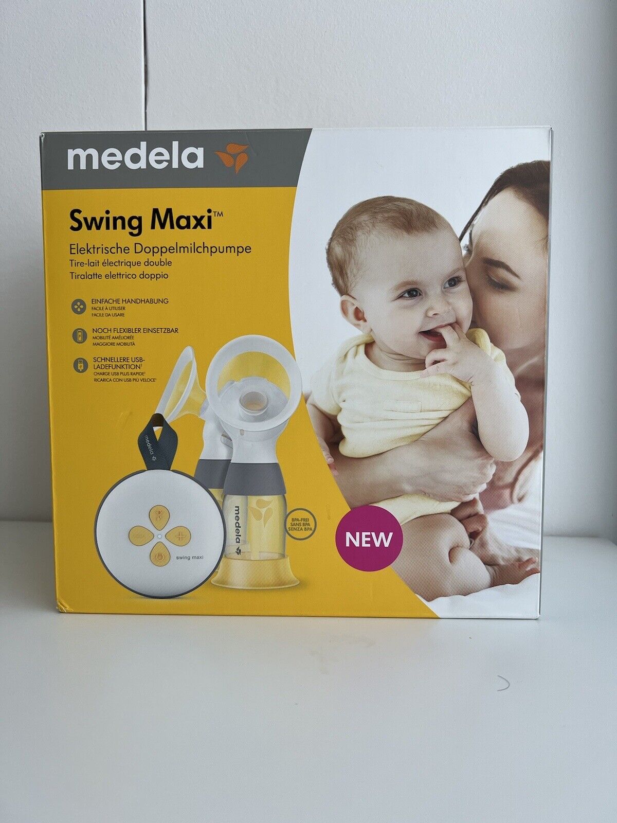 Medela Swing Maxi Elektrische Doppelpumpe, Wenig Benutzt, Neues Modell 2021